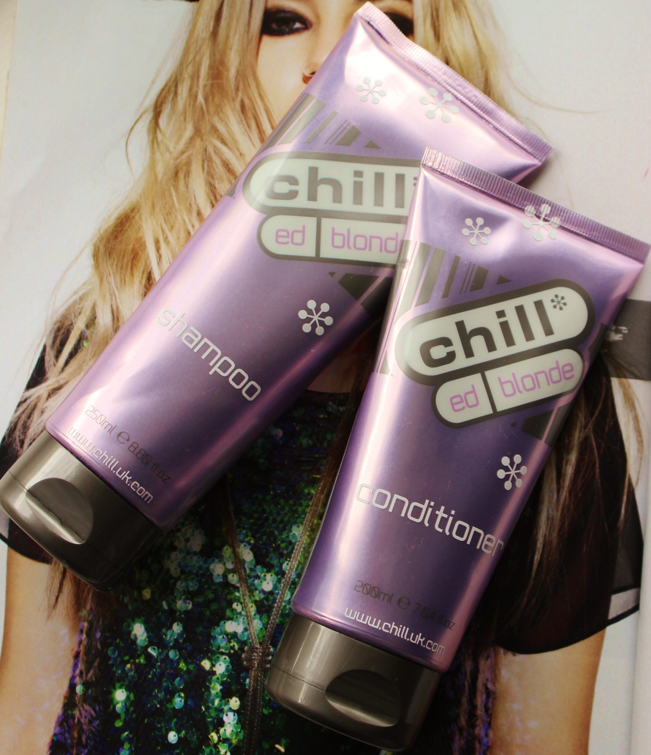chill*ed blonde purple shampoo