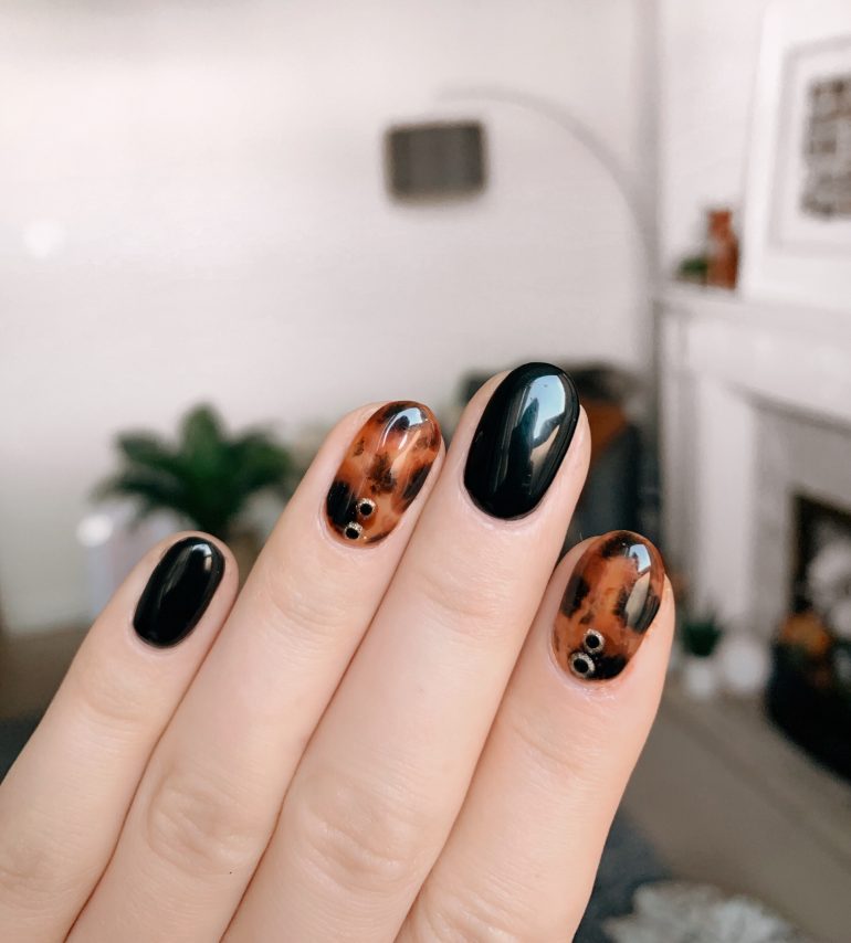 How To Do Tortoise Shell Nail Art With Gel Polish Xameliax