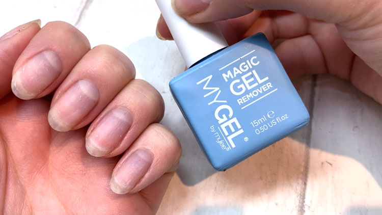 How to Remove Gel Nails Quickly, mylee magic gel remover