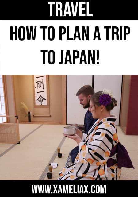 planning a trip to japan