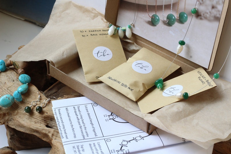 craft subscription box, jewellery making kit